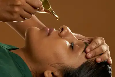 Nasyam nasal administration detox therapy at Keraliyaas Madhapur Hyderabad